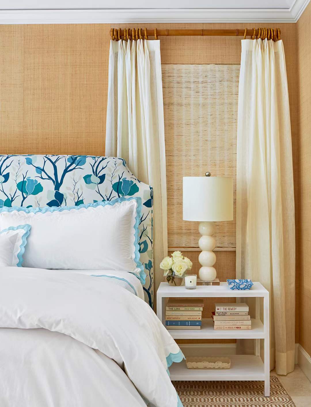 Custom Natural Bamboo Shades Woven Wood Shades
