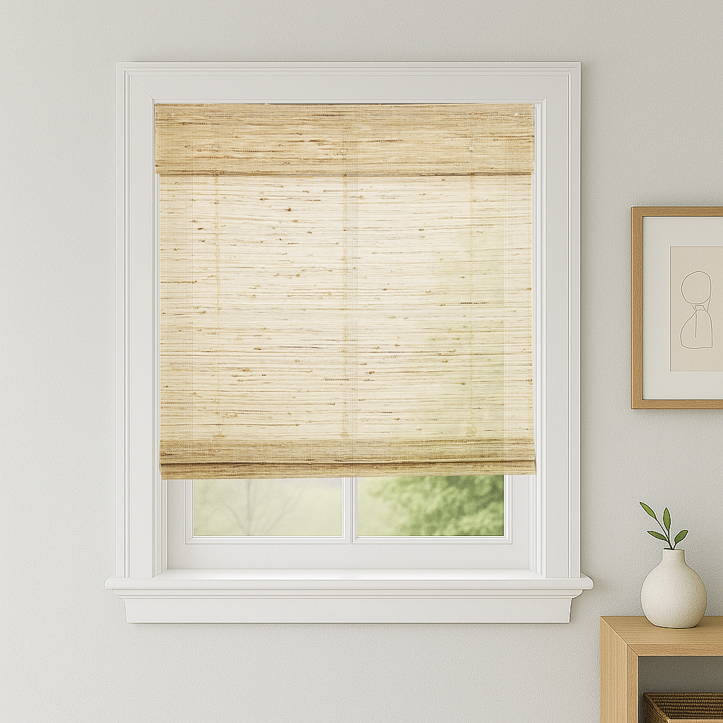 Cordless Woven Wood Shades