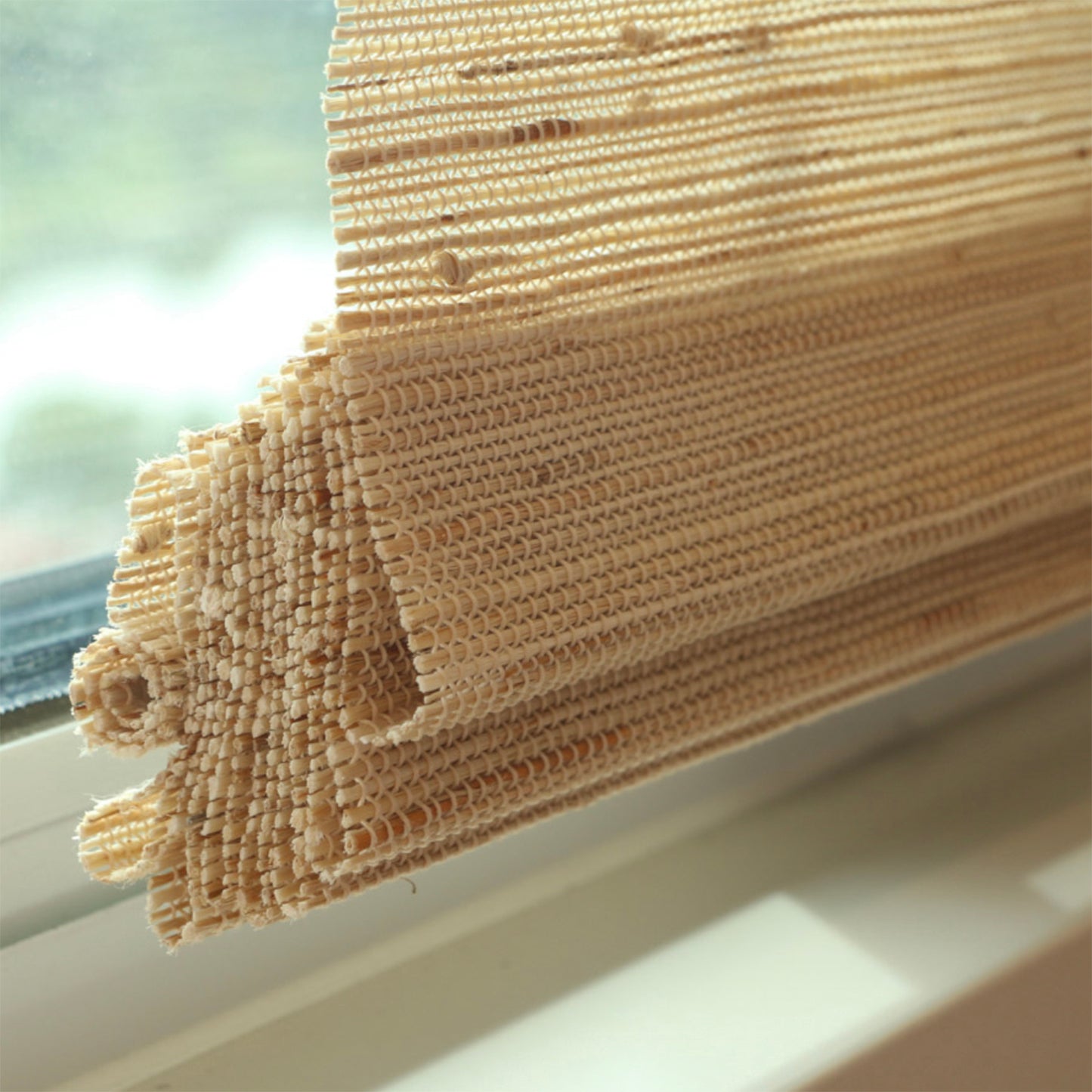 Cordless Woven Wood Shades